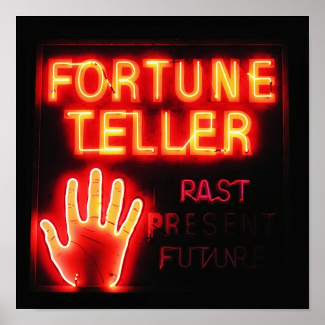 Poster Fortune Teller - Past Present & Future (Frente)