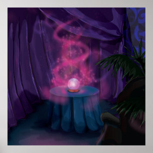 Pôster Fortune Teller Tent