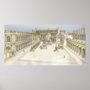 Pôster Fórum Imperial. Roma