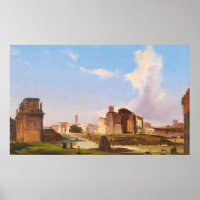 Fórum Romano com o Arco de Constantina