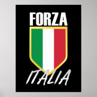 Forza Italia Flag Soccer