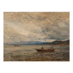 Pôster Fos, Environs De Martigues - Félix Ziem