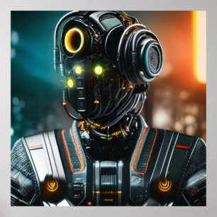 Pôster fosco do Robô 3