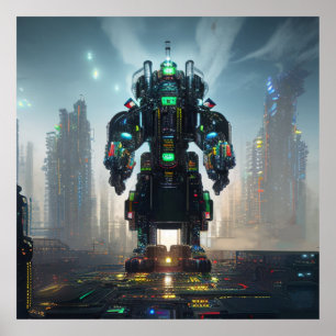 Pôster fosco do Robot 4