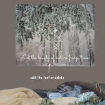 Foscos e uma floresta coberta de neve