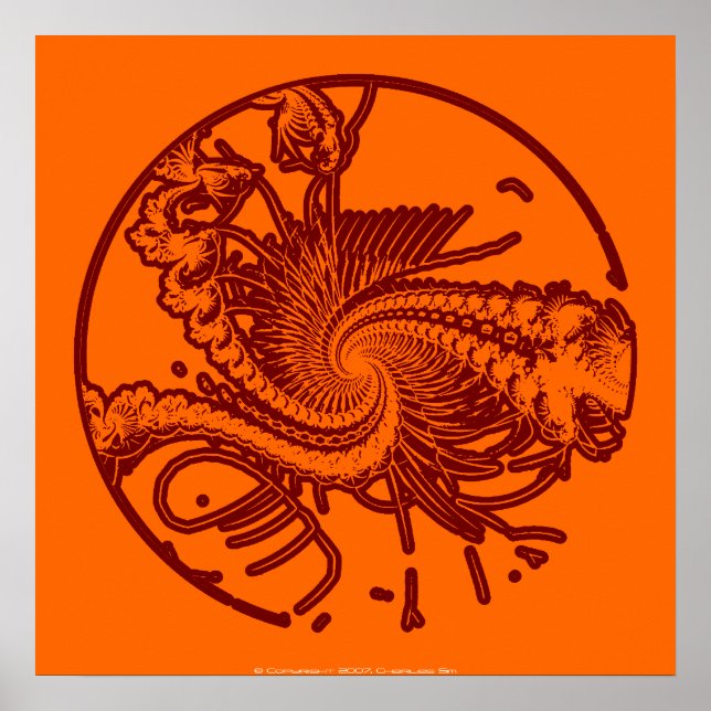 Poster Fóssil. 2 (Frente)