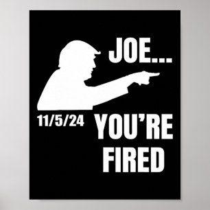 Poster Foste demitido Presidente da Bomba Eleitoral 2024