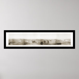 Poster Foto 1864 da universidade de Tennessee