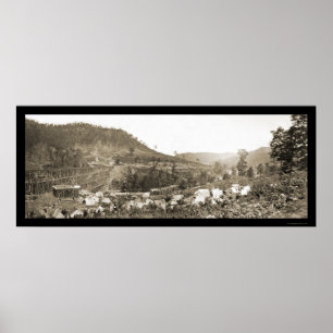 Pôster Foto 1864 de Whiteside TN da guerra civil