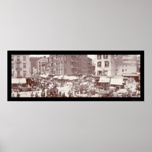 Poster Foto 1902 das ruas de New York