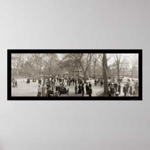 Pôster Foto 1902 do Central Park NY