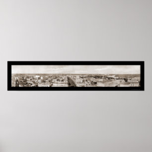 Poster Foto 1907 de Winnipeg Canadá