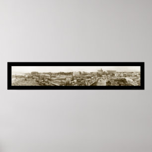 Poster Foto 1908 de Long Beach do divertimento