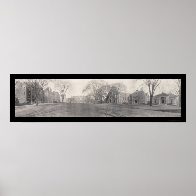 Pôster Foto 1909 da Brown University RI (Frente)