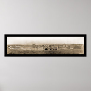 Poster Foto 1909 da universidade de Siracusa NY