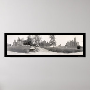 Pôster Foto 1909 da universidade de Siracusa NY