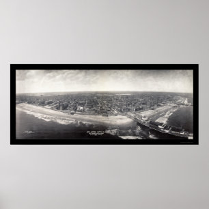 Pôster Foto 1909 de Atlantic City