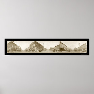 Poster Foto 1909 de Bellingham Washington