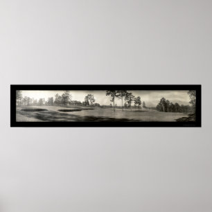 Poster Foto 1909 do clube de Augusta