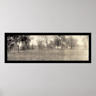 Pôster Foto 1909 do CT da universidade Wesleyan