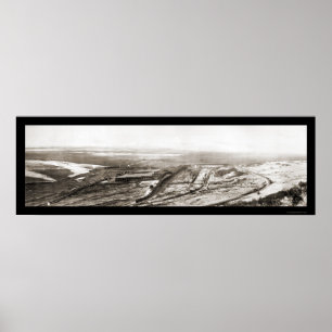 Pôster Foto 1910 da mina de cobre de Utá