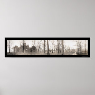 Poster Foto 1910 de Gambier da faculdade de Kenyon