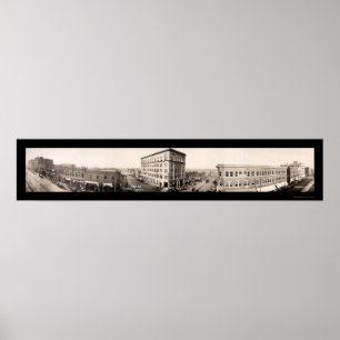 Poster Foto 1910 de Tulsa, Oklahoma