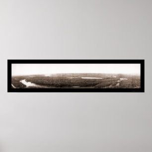 Poster Foto 1910 do rio Kern