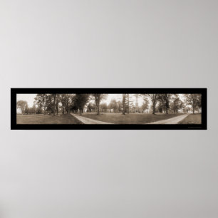 Pôster Foto 1911 da faculdade de Clinton NY