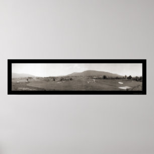 Pôster Foto 1911 de Manchester do clube de golfe