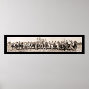 Pôster Foto 1911 de Oregon da banda do vaqueiro