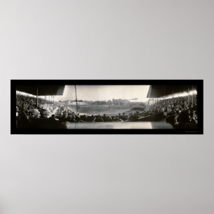 Pôster Foto 1911 do parque de Washington do basebol