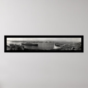 Poster Foto 1911 dos SS Hamburgo Havana