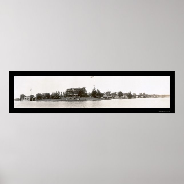 Poster Foto 1912 das mil ilhas NY (Frente)