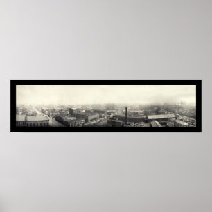 Pôster Foto 1913 de Terre Haute Indiana