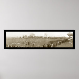 Pôster Foto 1914 do futebol da união da montagem