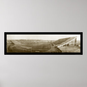 Pôster Foto 1914 do futebol de Michigan Cornell