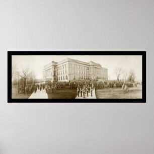 Pôster Foto 1914 do segundo grau de Omaha