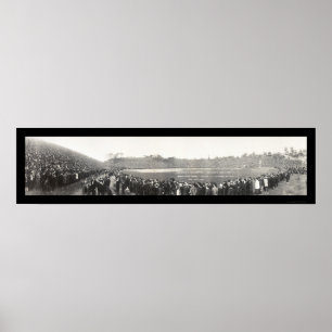 Poster Foto 1915 do basebol de Cleveland