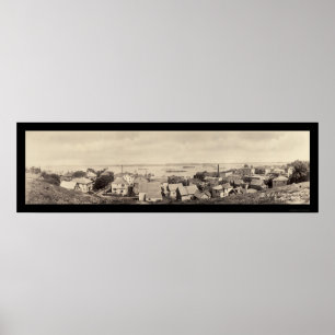 Poster Foto 1916 de Eastport dos barcos de torpedo