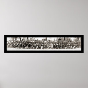 Poster Foto 1917 dos rifles WWI dos soldados de