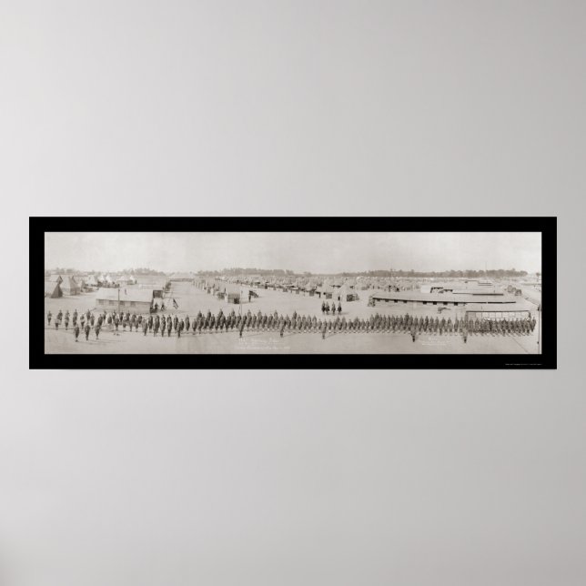 Pôster Foto 1918 da Polícia Militar WI (Frente)