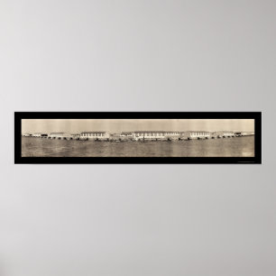 Poster Foto 1918 de San Antonio do avião