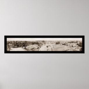 Poster Foto 1919 de Merritt NJ WWI do acampamento