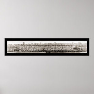 Poster Foto 1920 das KY da divisão do exército primeira