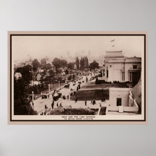 Poster Foto 1924 da exposição do Império Britânico do