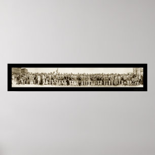 Poster Foto 1925 da parada da beleza de Shriner