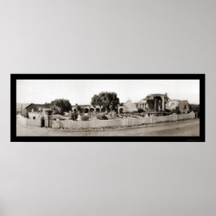 Pôster Foto 1926 de San Juan Capistrano CA