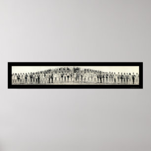 Poster Foto 1928 da representação histórica de beleza 