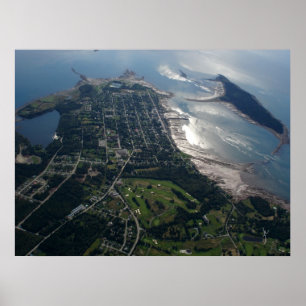 Pôster Foto aérea de St Andrews, Novo Brunswick